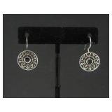 PAIR OF 925 SILVER EARRINGS 3.34g