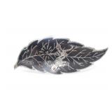 STERLING SILVER SIAM BROOCH 7.80g