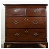 CUSTOM DRAWER CHEST WITH BRASS HANDLES