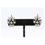 STERLING SCREWBACK EARRINGS 6.9g