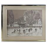 ERIKA DASSEL - WINTER SKATING SCENE