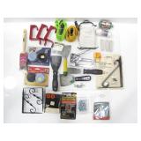 LOT OF ASSTD. TOOLS, FASTENERS, MISC. SUPPLIES