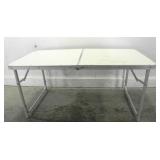 PORTABLE BI-FOLD ALUMINUM CAMPING TABLE
