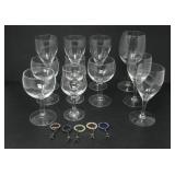 ASSORTED DRINKING GLASSES