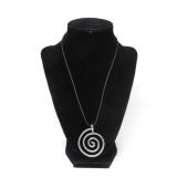 925 SILVER PENDANT ON CORD 20.23g