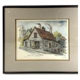 DOROTHY CLARK MCCLURE - BLACKSMITH SHOP PRINT