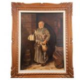 AFTER EDUARD VON GRï¿½TZNER - MONK IN A BEER CELLAR