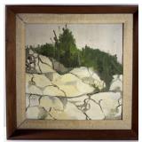 COURDIN  - LANDSCAPE PAINTING
