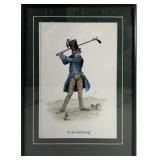 NORMAN ORR - HUMOROUS GOLF PRINT