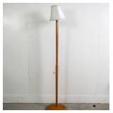 MCM MAPLE FLOOR LAMP WITH SHADE 65'T