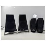 TWO COMPUTER SPEAKERS