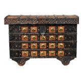 Old Spanish Colonial Style Wooden Chest