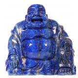 Lapis Lazuli Carved Stone Buddha