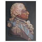 Early English Wax Portrait, Admiral Jervis