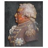 Early English Wax Portrait, Admiral Duncan