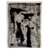 LEO MEIERSDORFF, Nude Ink Wash