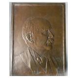 GEORGE GERMER, Bronze Plaque