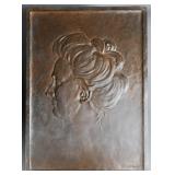 GEORGE GERMER, Bronze Plaque