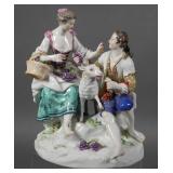 Meissen Porcelain Figural Group