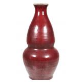 Antique Chinese Ox Blood 15" Vase
