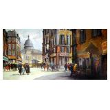 ANTONIO DEVITY, Paris Cityscape Painting