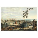 18C Durnford Engraving of Havana Cuba