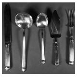 5 Christofle Silver & Gold Serving Pieces