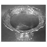 1899 English Sterling Silver Openwork Tazza