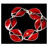 David Andersen Sterling Guilloche Bracelet