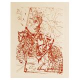 SALVADOR DALI, El Cid Etching