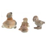 4 pre-Columbian Clay Items
