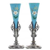 Reed & Barton Silverplate & Opaline Glasses