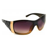 CHANEL Quilted Shield Sunglasses
