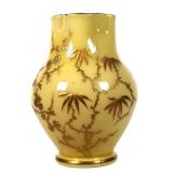 French Enameled Art Glass Vase