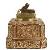 TIFFANY VENETIAN Gilt Bronze Cigarette Lighter