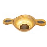 Victorian Horn & Sterling English Tastevin