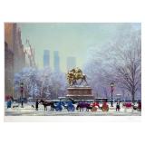 ALEXANDER CHEN, Central Park Serigraph