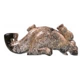 Archaistic Chinese Stone Animal Carving