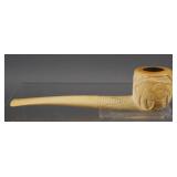 Antique Carved Ivory Tobacco Pipe
