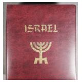 ISRAEL Stamp Album, 90% Complete