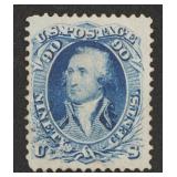 US Postage Stamp Sc#72 90c Appears Unused