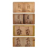 19c Native American Stereograph Views