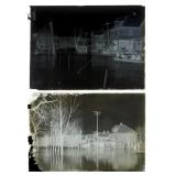 1915 Glass Negatives (2) FLOOD WATERS