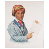 McKenny & Hall  - Native American Folio Print