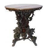 Gnarled Burl Wood Table