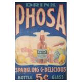 Fruit Sparkling PHOSA Advertising Poster