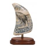 Michael Vienneau SCRIMSHAW Whale Tooth