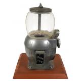 1940s Atlas Bantam Gumball Machine, 5 Cents
