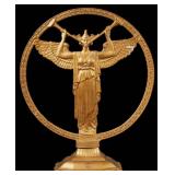 Rare Gilt Art Deco 1930s Speaker Frame