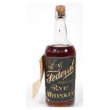19TH CENTURY RYE WHISKEY Bottle SEALED